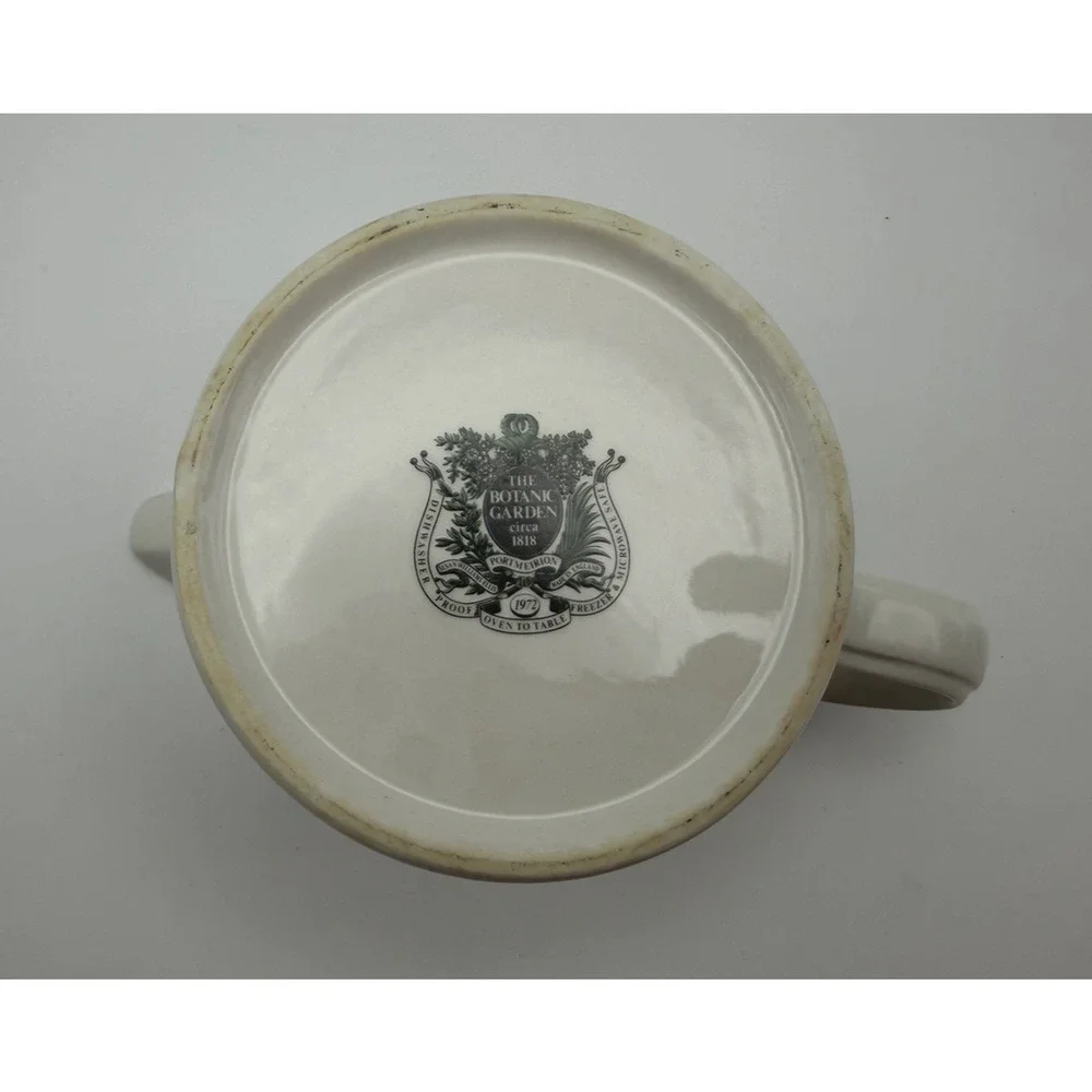 Portmeirion Botanic Garden Rhododendron Design Gravy Boat Sauce Pitcher Creamer